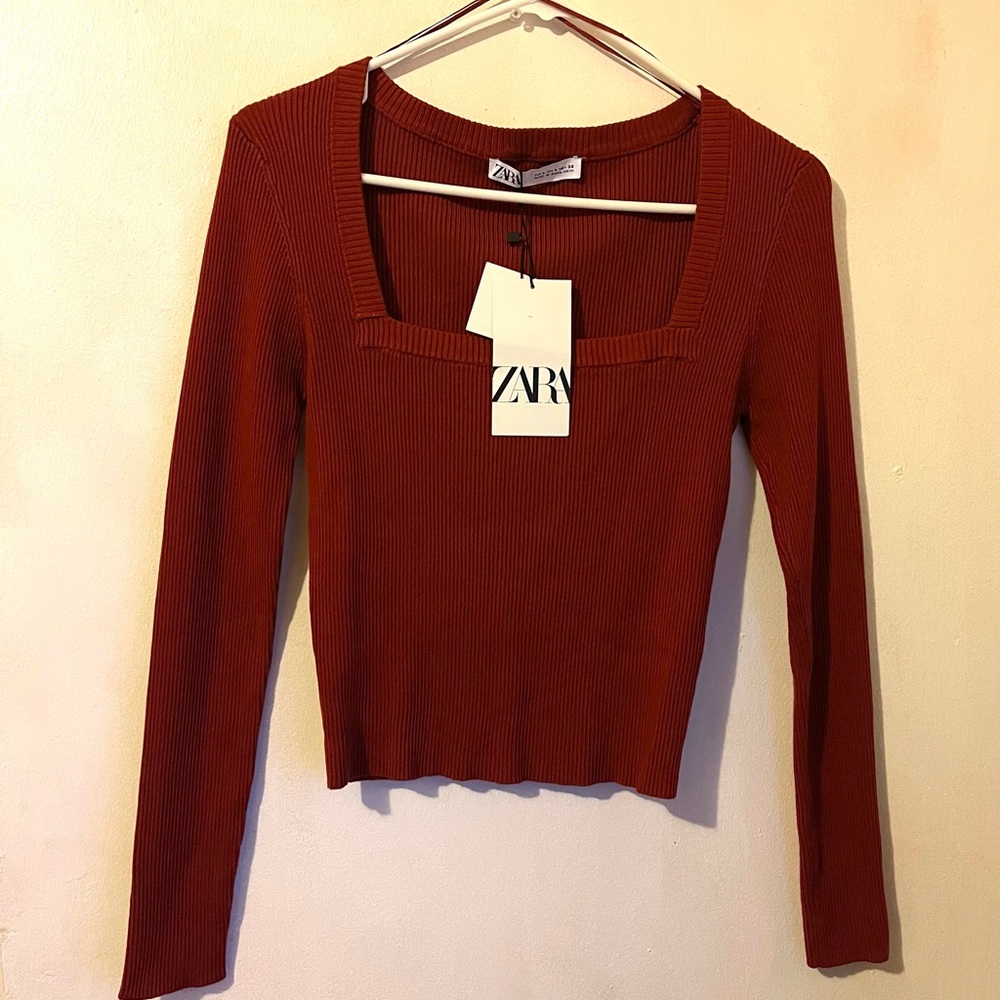 ZARA long sleeve BLOUSE